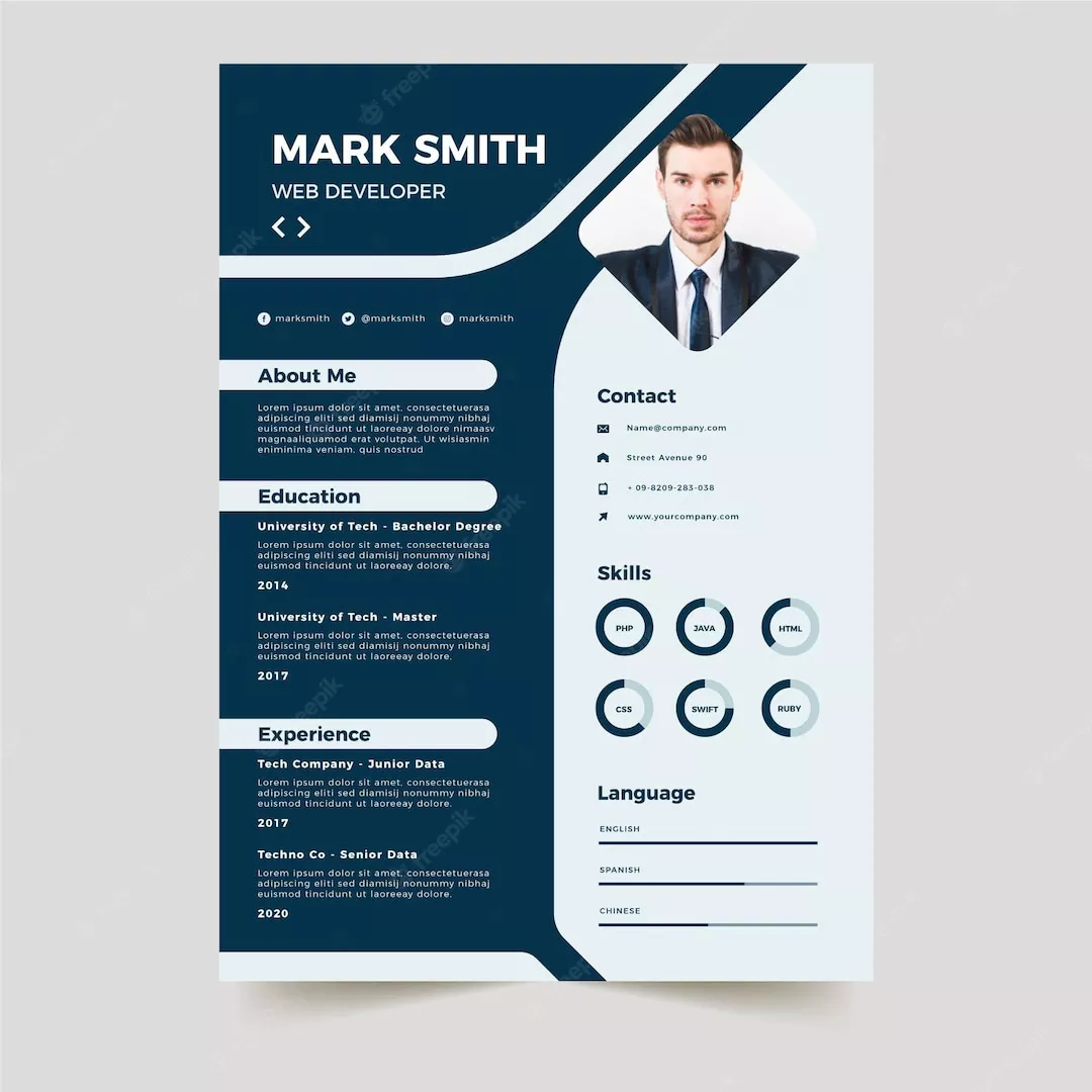 I will make an attractive CV for your job 